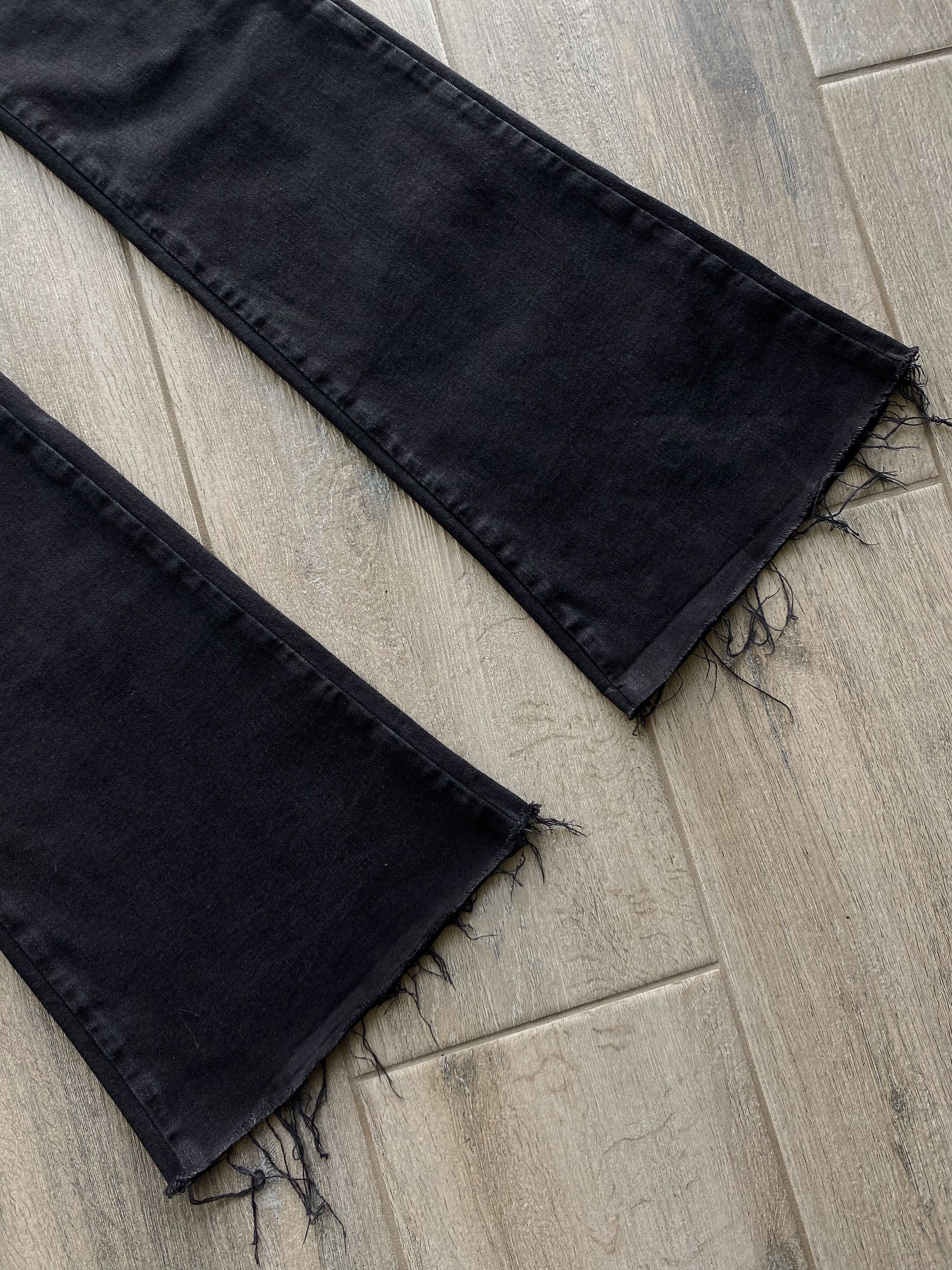 Thom Krom Thom Krom Women’s Flared Denim Jeans – Black Ash, Size XS Size 26" / US 2 / IT 38 - 7 Thumbnail