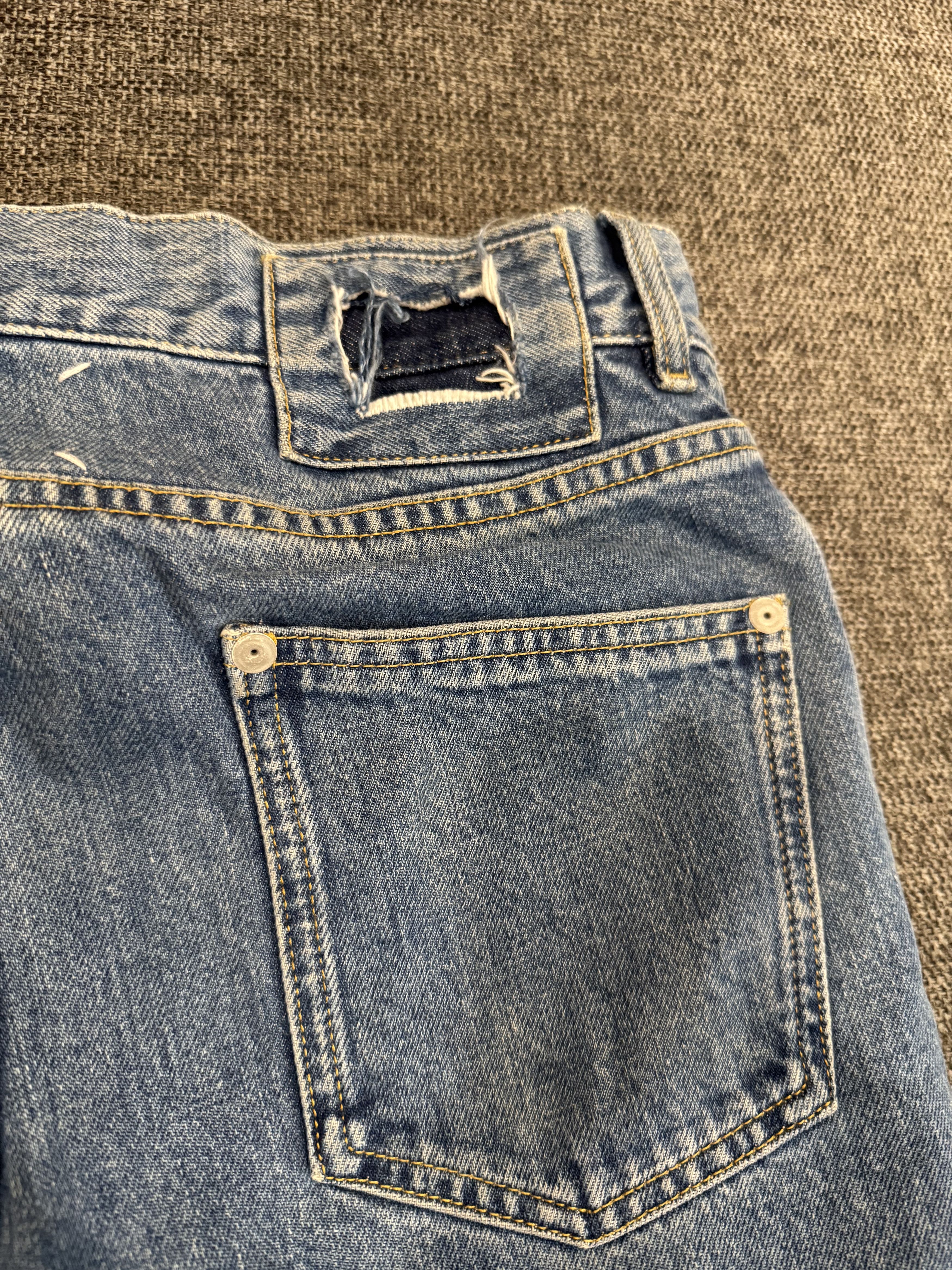 Maison Margiela Maison Margiela blue denim jeans size 28 Size US 28 / EU 44 - 3 Thumbnail
