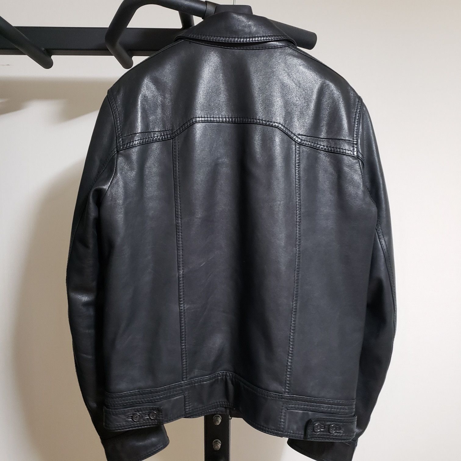 Dior Homme 07AW 4 pocket leather jacket