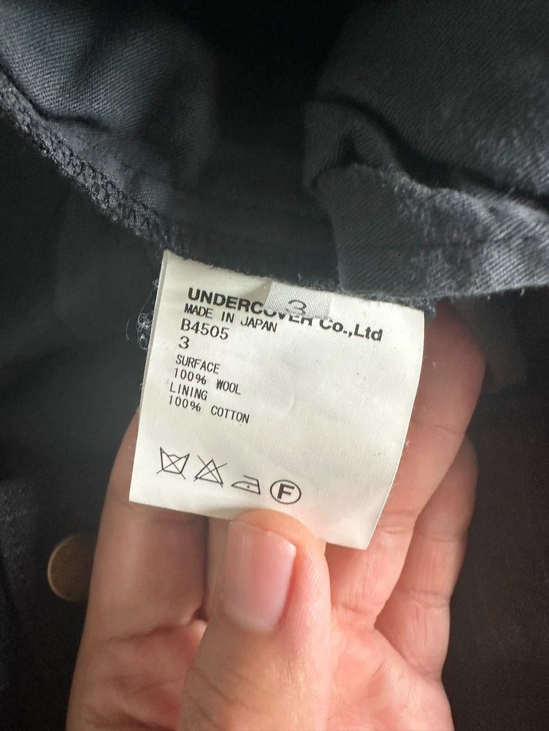 Undercover Undercover size 3 Archive dark wool trousers Size US 30 / EU 46 - 4 Thumbnail