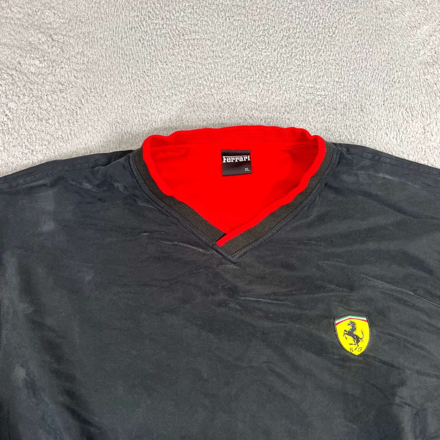 Ferrari VINTAGE Ferrari Racing Jacket Black Windbreaker Men’s XL 1994 Modal Size US XL / EU 56 / 4 - 2 Thumbnail