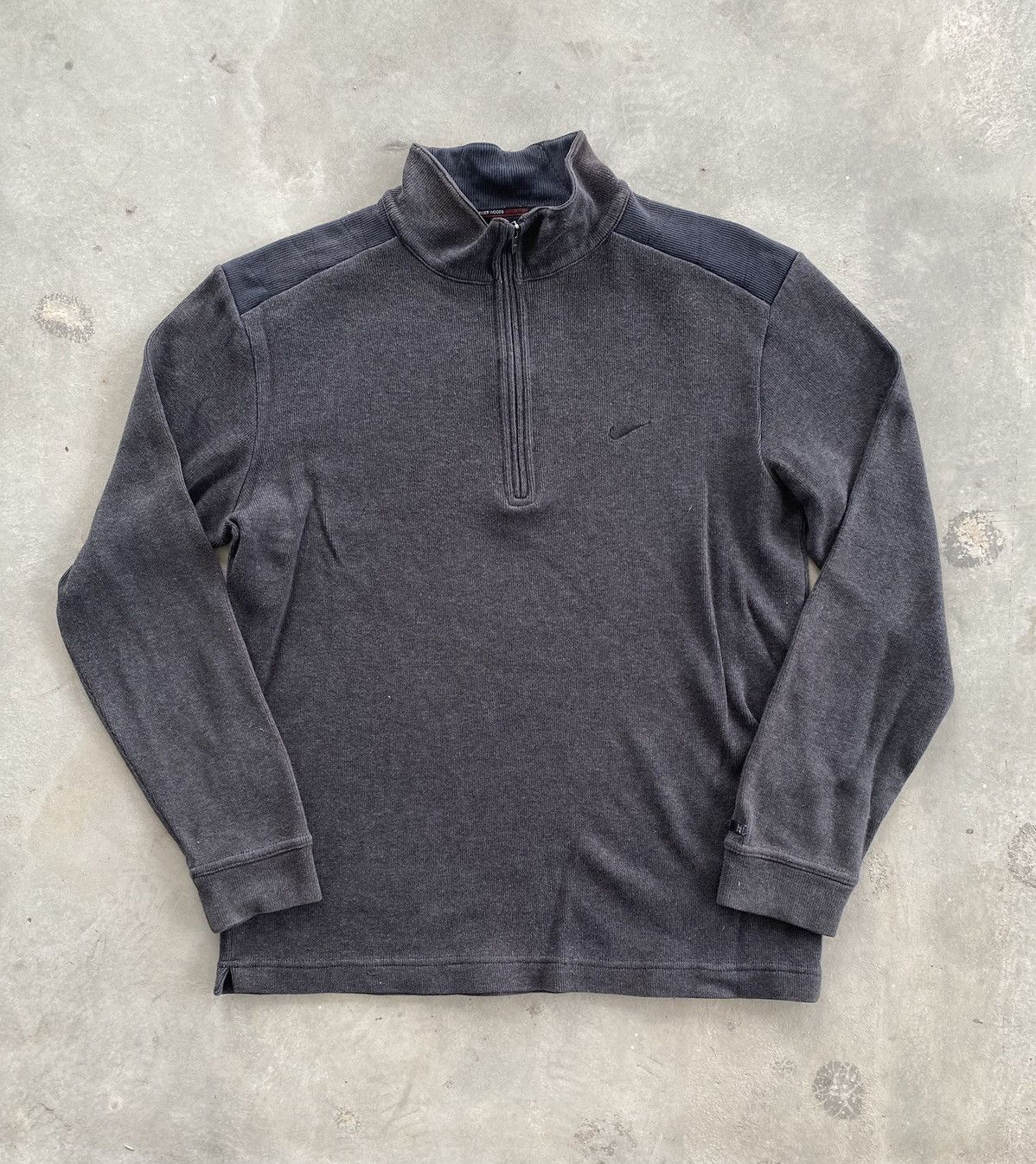 Nike × Vintage NIKE TIGER WOODS COLLECTION MIDZIPPER SWEATER Size US L / EU 52-54 / 3 - 1 Thumbnail