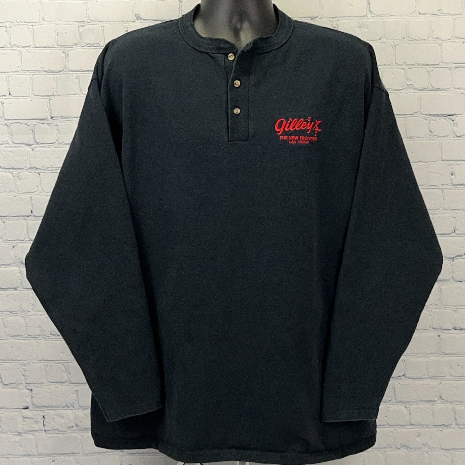 Vintage Vintage 90s Gilleys Saloon Las Vegas T Shirt Black 2XL Size US XXL / EU 58 / 5 - 2 Thumbnail