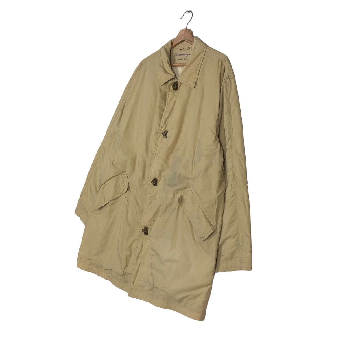 Japanese Brand 🔥Biker Parka Wax Jacket Salvatore Ferragamo Italy Size US M / EU 48-50 / 2 - 2 Thumbnail