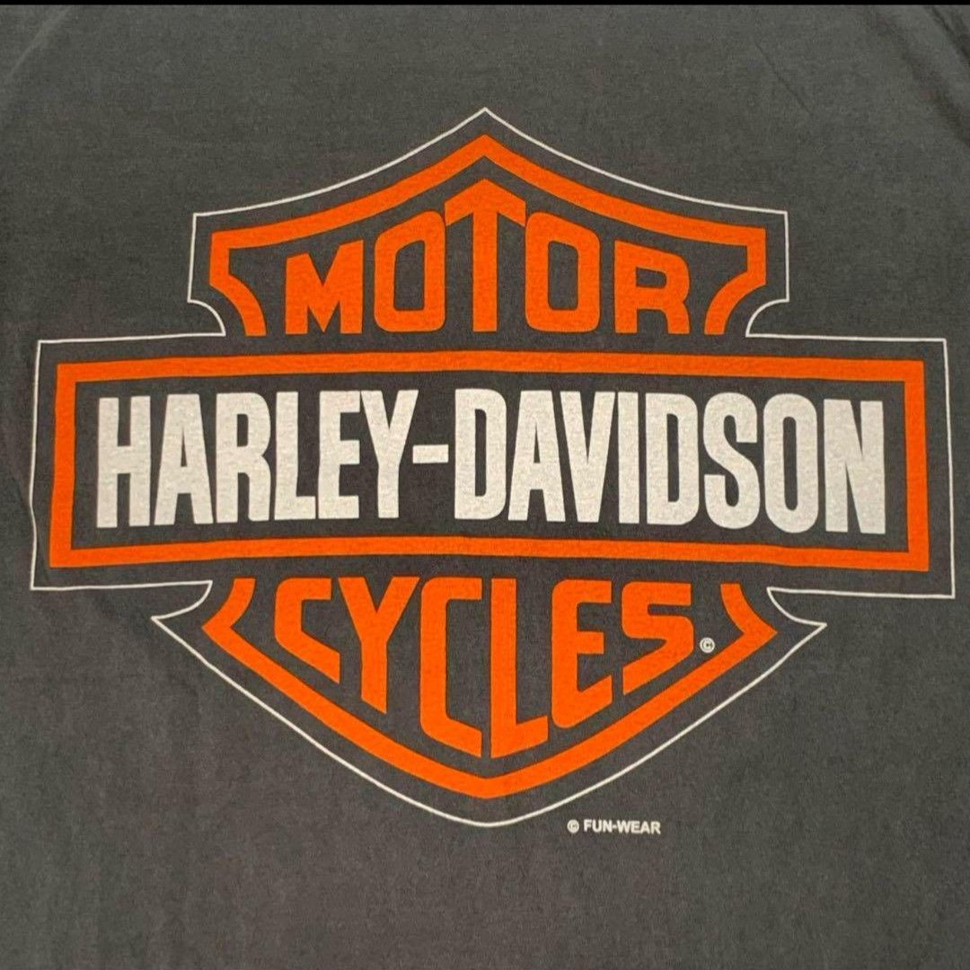 Harley Davidson Harley-Davidson red flame Big Logo Size US XL / EU 56 / 4 - 4 Thumbnail