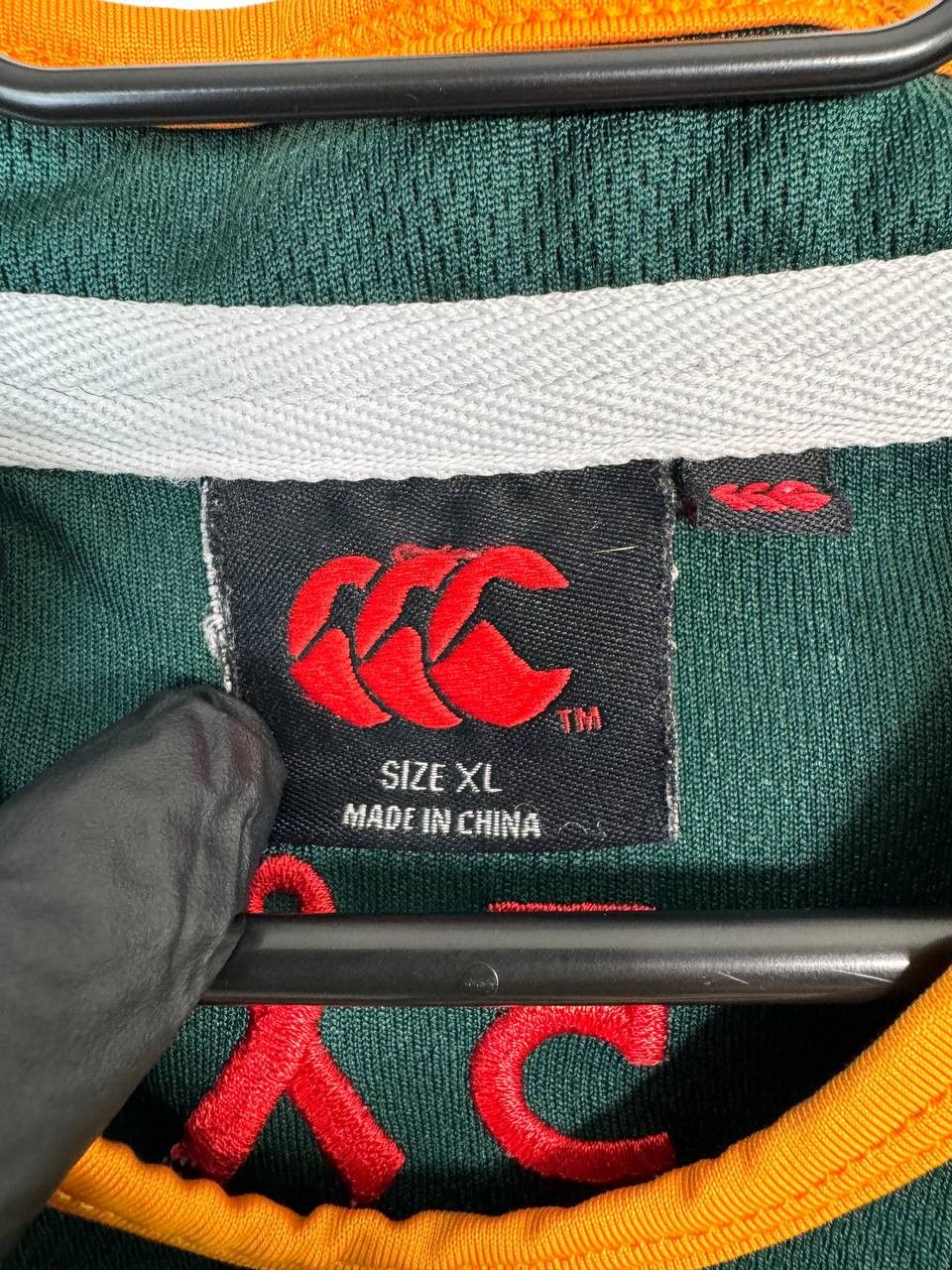 Vintage Men’s Canterbury South Africa World Cap 2011 rugby jersey Size US XL / EU 56 / 4 - 4 Thumbnail