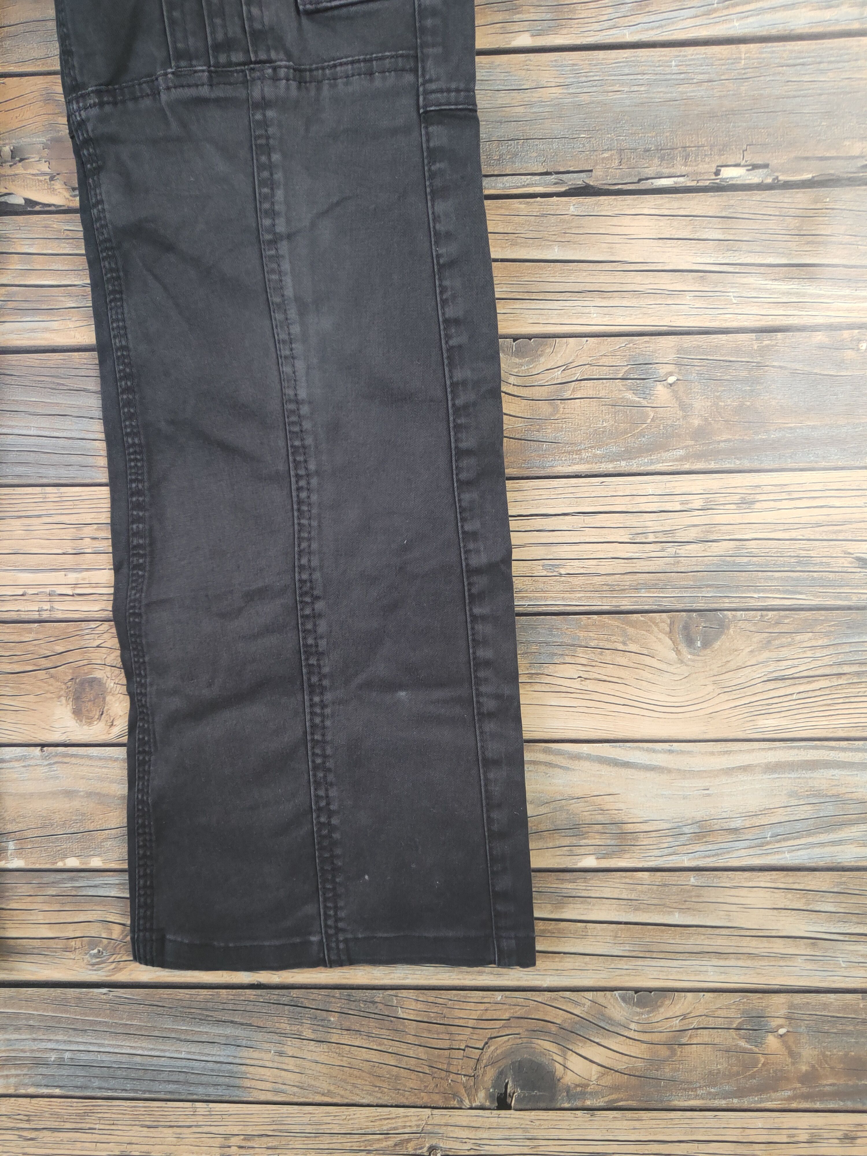 Nicole Club DL Nicole Black Multipocket Tactical Cargo Pants #2040 Size 34" / US 12 / IT 48 - 5 Thumbnail
