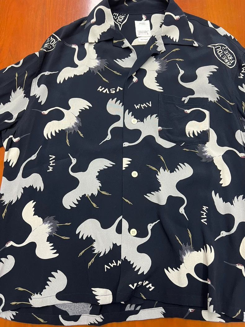 Visvim Visvim Visvim Crosby Hikaku Crane Short Sleeve Shirt-2506 Size US M / EU 48-50 / 2 - 1 Thumbnail