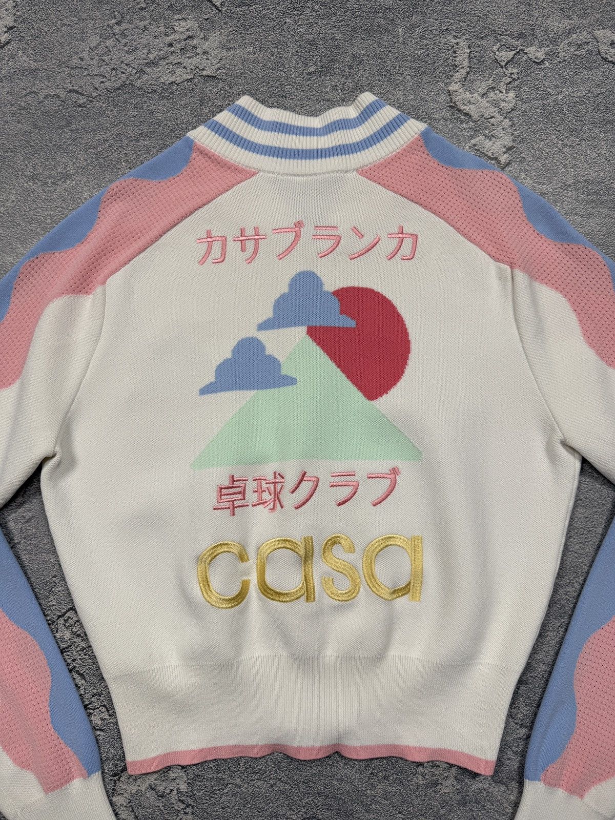 Casablanca Casablanca Zip Sweatshirt Big Logo Size US S / EU 44-46 / 1 - 4 Thumbnail