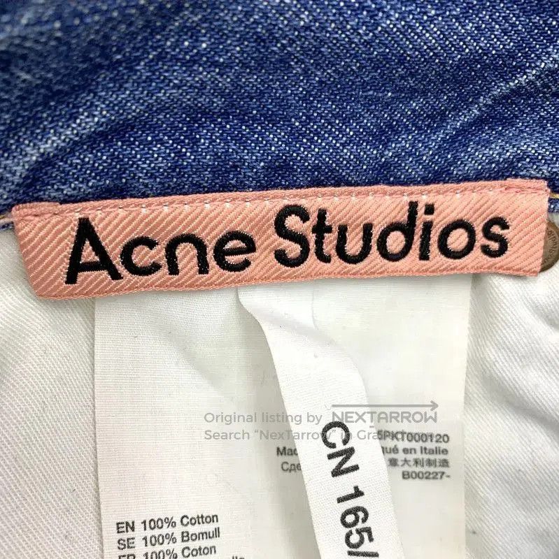 Acne Studios Acne Studios Women's Blue Denim Pants. Size 28" / US 6 / IT 42 - 7 Thumbnail