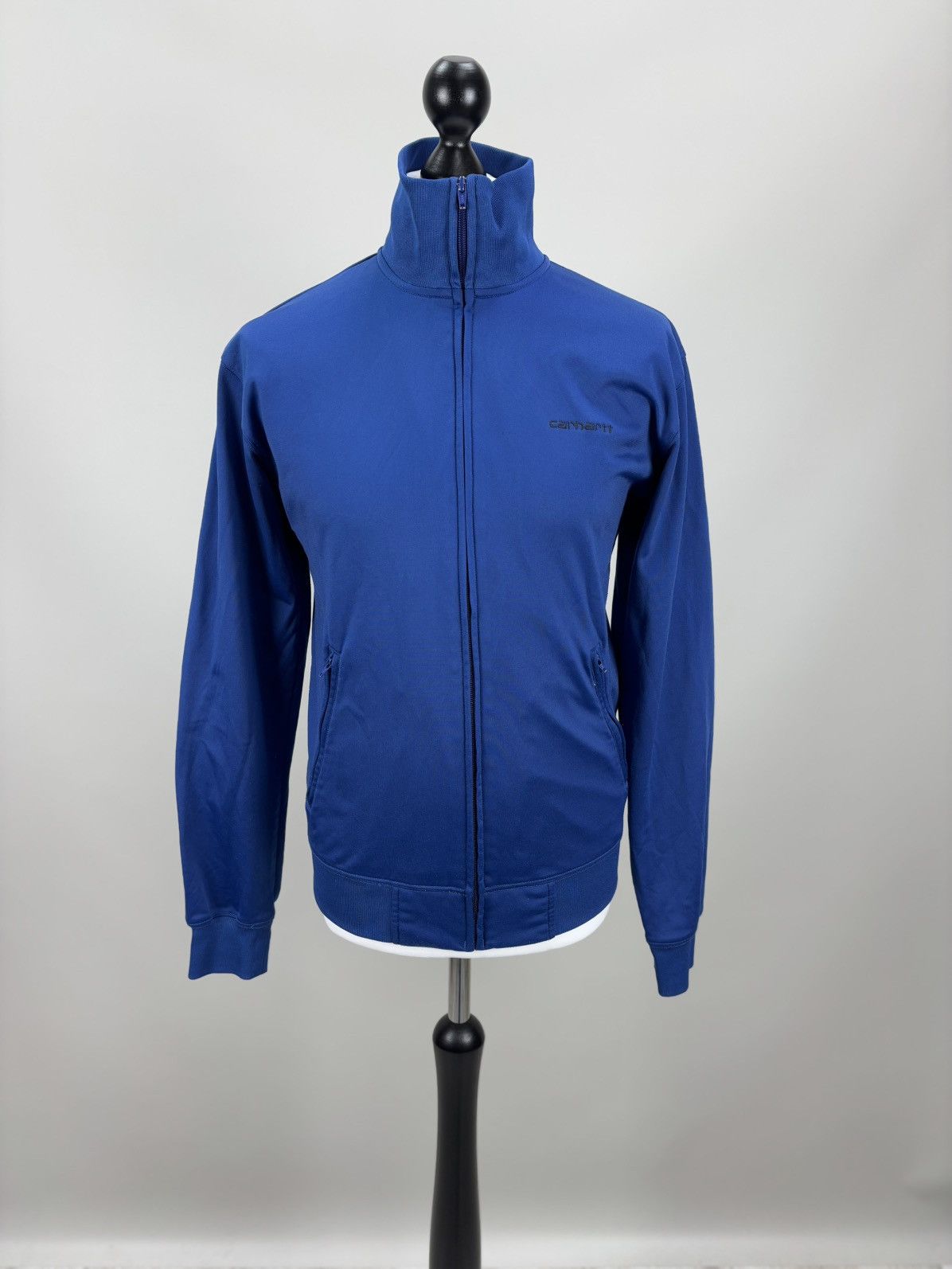 Carhartt Mens sweatshirt full zip Carhartt Size M Color Blue Size US M / EU 48-50 / 2 - 1 Thumbnail
