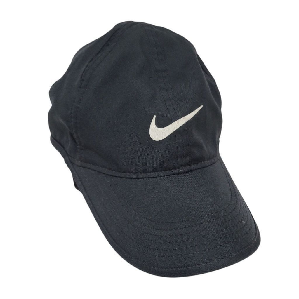 Nike Nike FeatherLight Dri-Fit Hat Cap Black Toddler Tennis O/S Size ONE SIZE - 2 Thumbnail