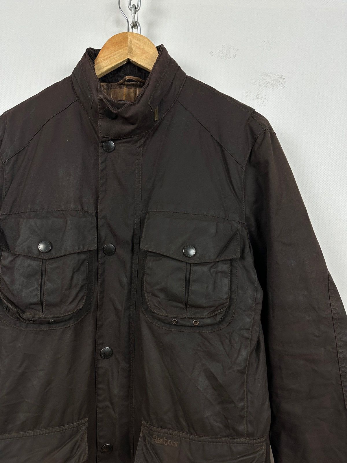 Barbour Barbour Corbridge Brown Waxed Coat Jacket Size US M / EU 48-50 / 2 - 7 Thumbnail