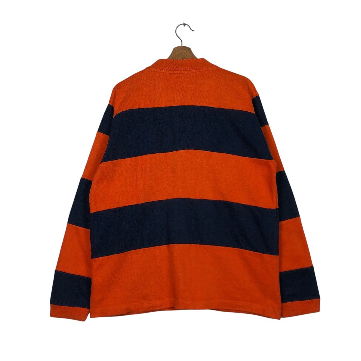 Japanese Brand 📌Vintage Button Bomber Cardigan Jacket Stone Free Striped Size US M / EU 48-50 / 2 - 9 Thumbnail