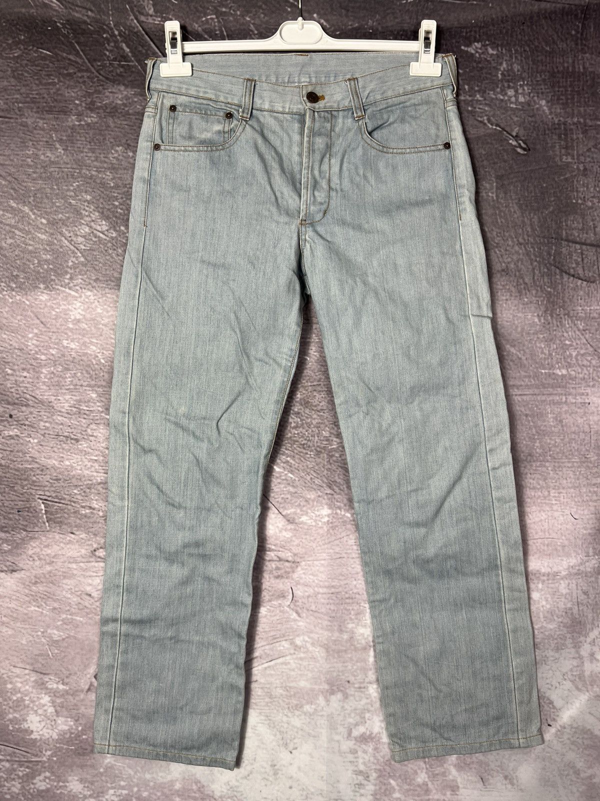 Takeo Kikuchi Takeo Kikuchi Sky Blue Denim Jeans Size US 30 / EU 46 - 3 Thumbnail