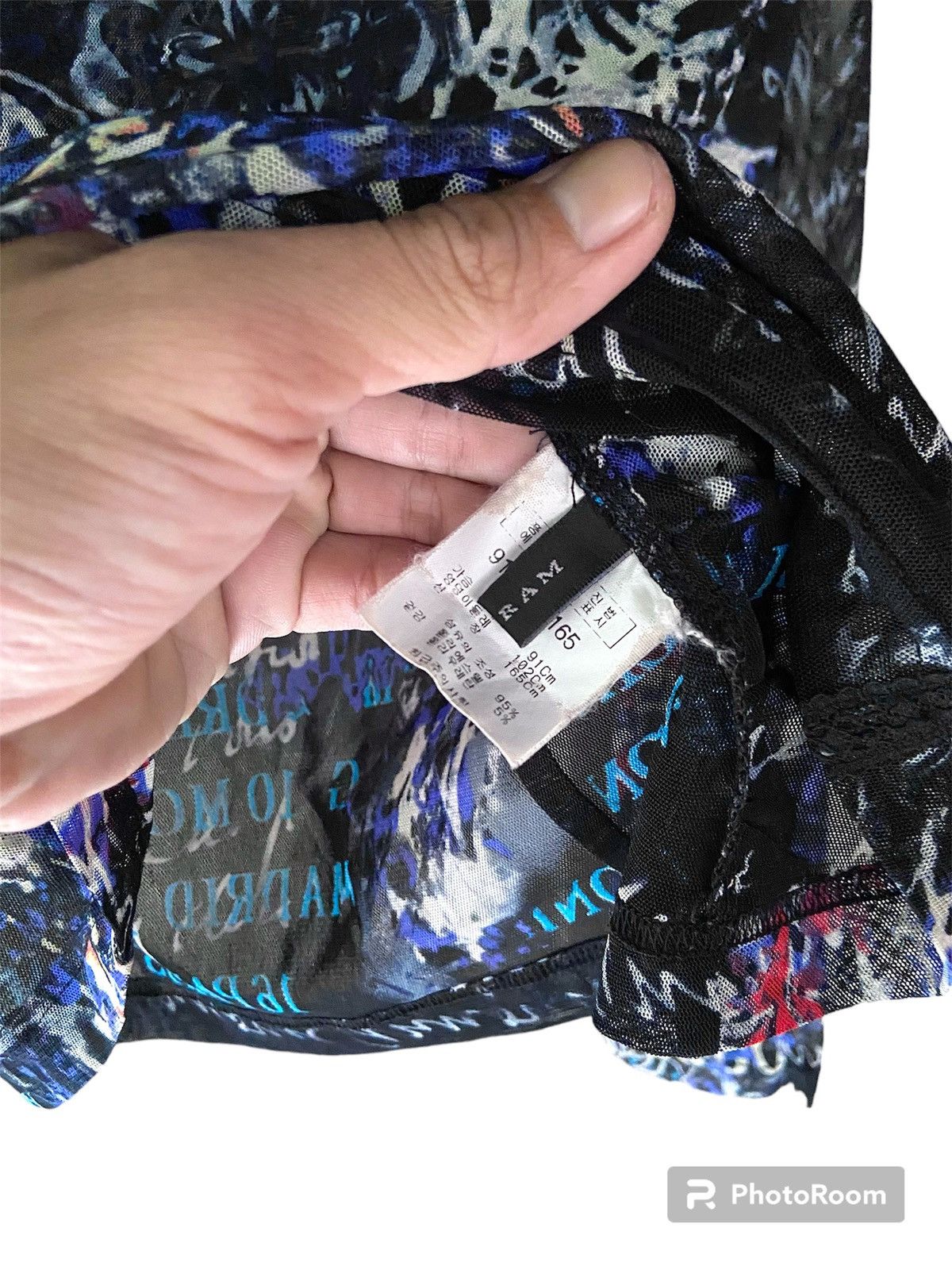 Hysteric Glamour JAPANESE MESH TOP ART PRINTED Size US XS / EU 42 / 0 - 11 Thumbnail