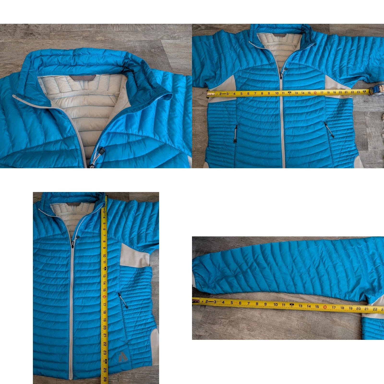 Eddie Bauer Eddie Bauer First Ascent Womens Blue Puffer Jacket EB800 Fill Power Goose Down M Size S / US 4 / IT 40 - 8 Thumbnail