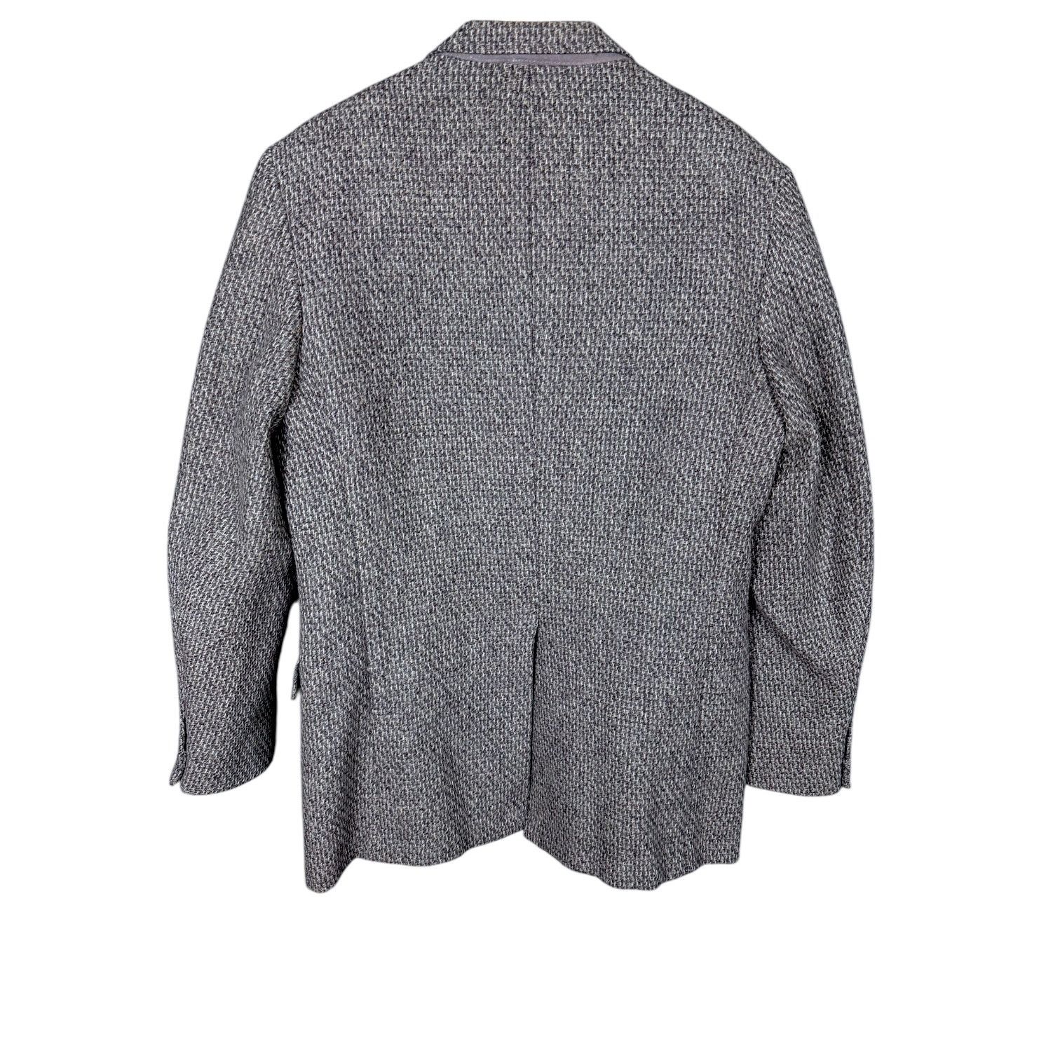 Cerruti 1881 Vintage Nino Cerruti Rue Royale Gray Tweed Blazer USA 42R Size 42R - 2 Thumbnail