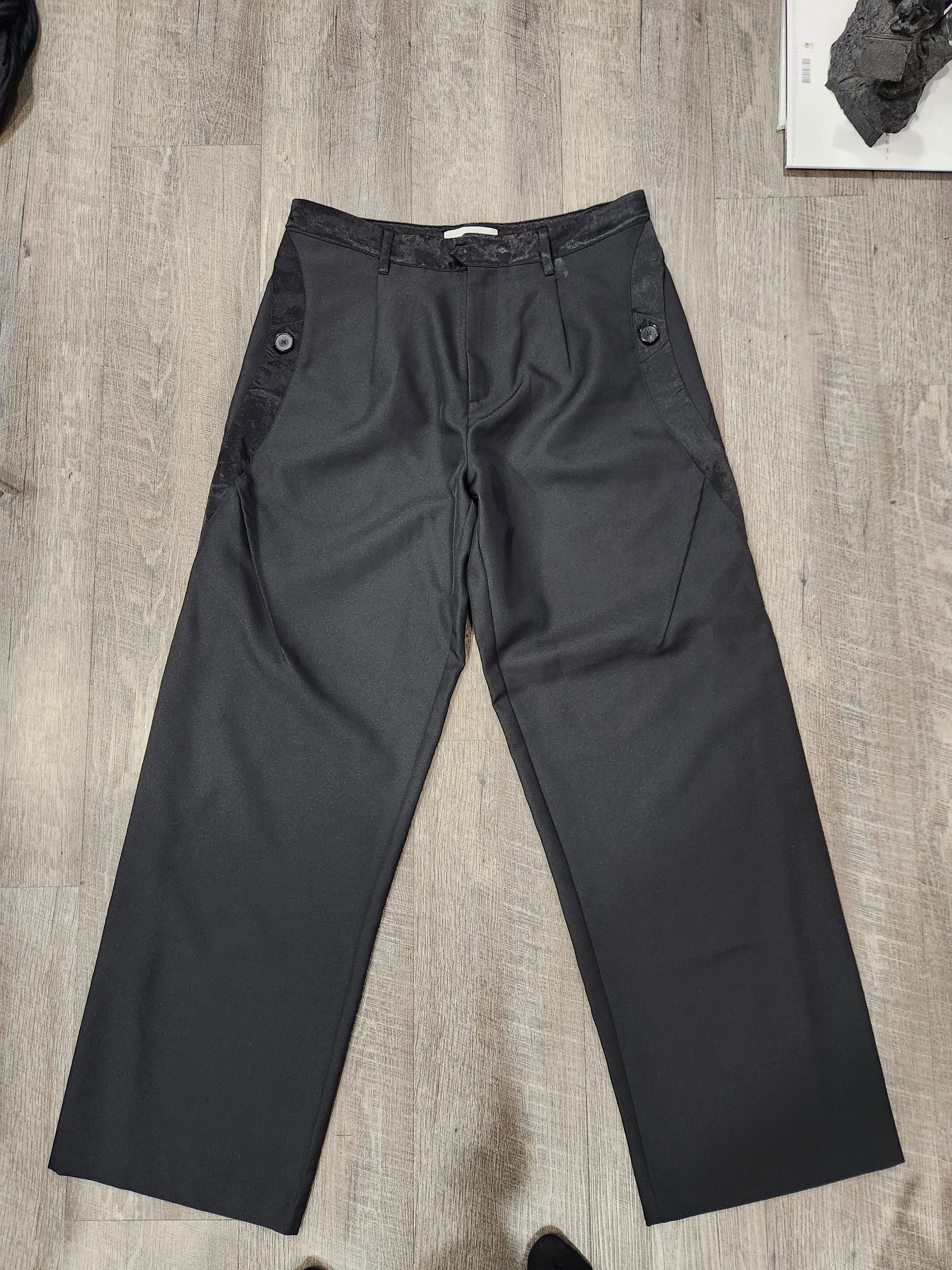 Kiko Kostadinov kiko kostadinov black irene trousers | Grailed