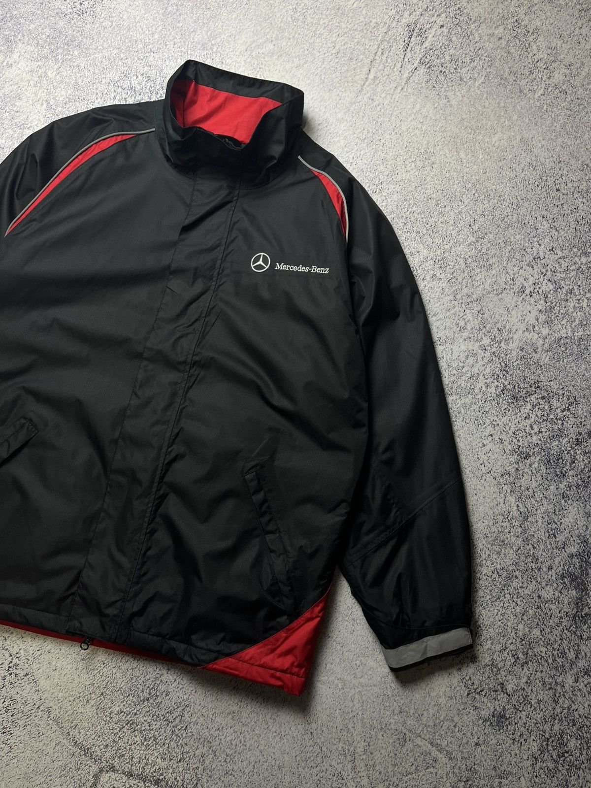 Mercedes-Benz Mercedes-Benz Vintage Racing Bomber Jacket 90's Y2K Size US M / EU 48-50 / 2 - 7 Thumbnail