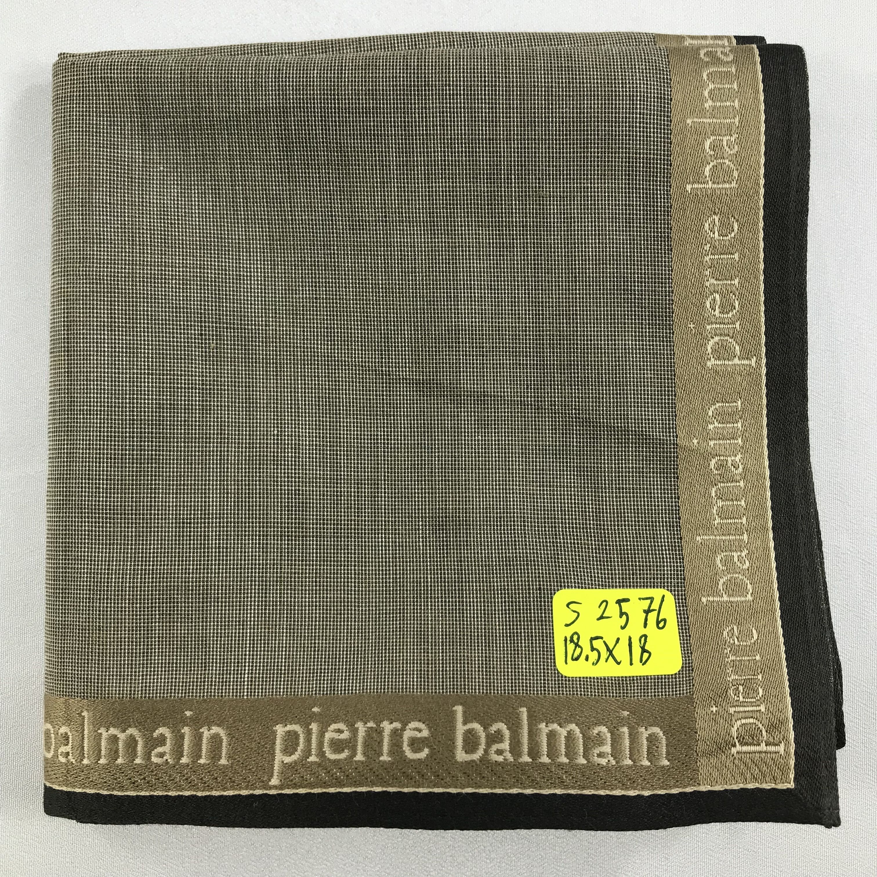 Pierre Balmain × Vintage Pierre Balmain Bandana / Handkerchief / Neckerchief - S2576 Size ONE SIZE - 5 Thumbnail
