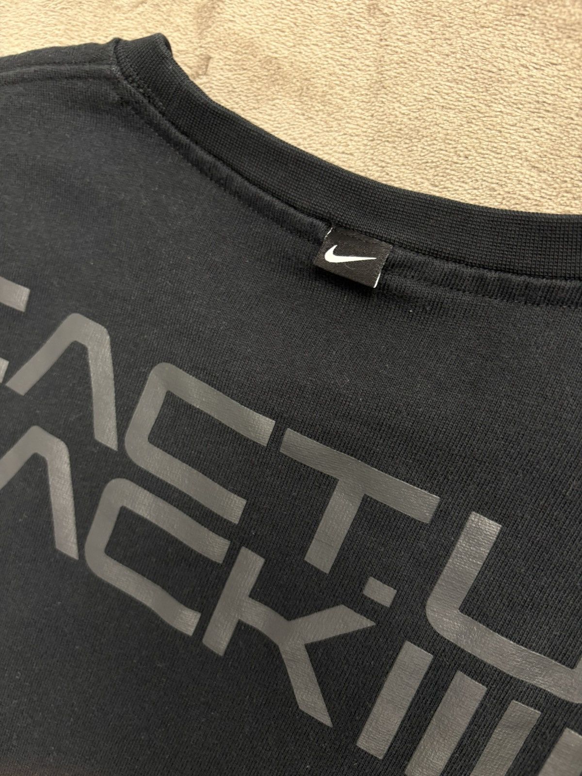 Nike × Travis Scott Nike X Travis Scott CACT.US CORP tee longsleeve black size L Size US L / EU 52-54 / 3 - 7 Thumbnail
