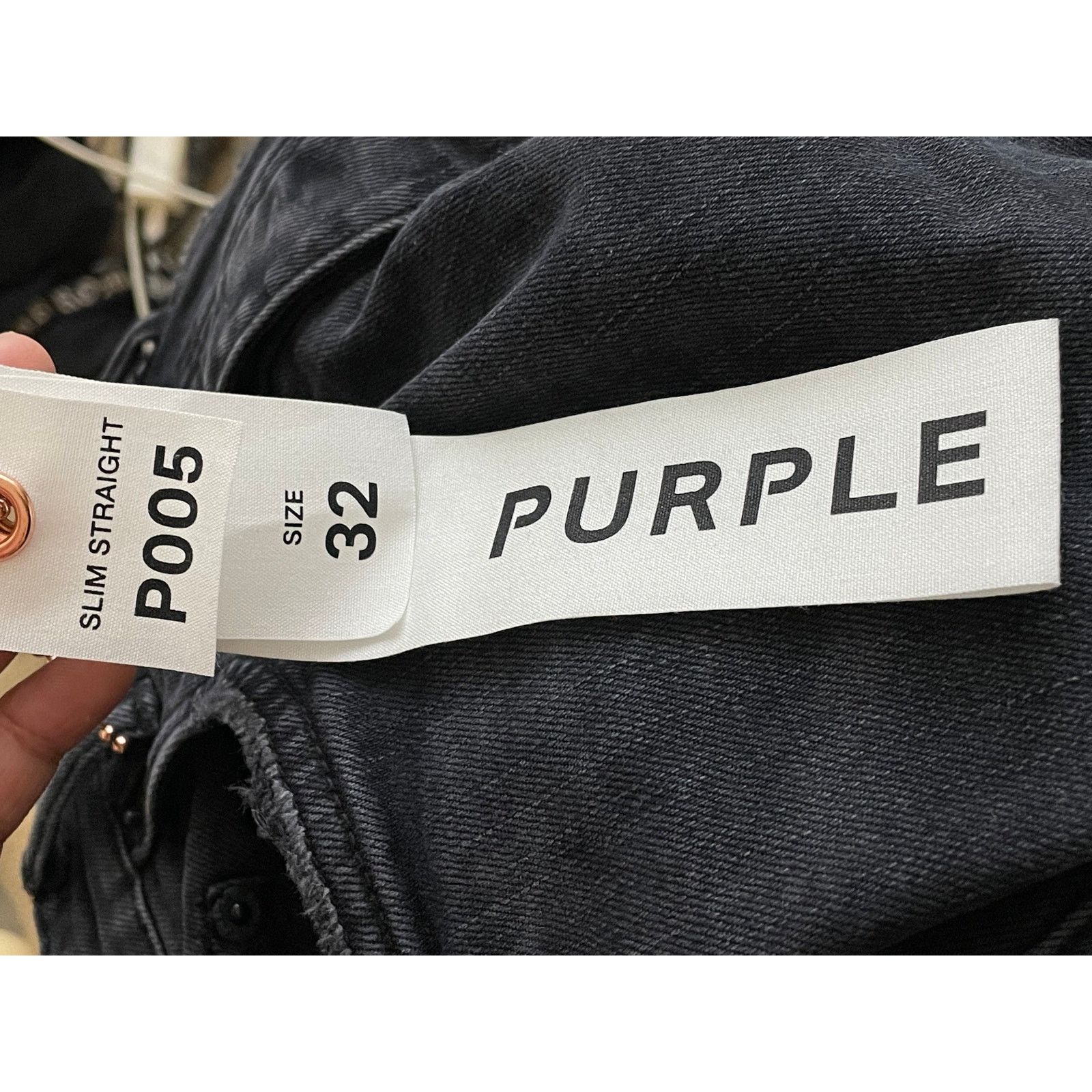 Purple Brand Purple Brand Black Faded Wash Jeans Size US 32 / EU 48 - 12 Thumbnail
