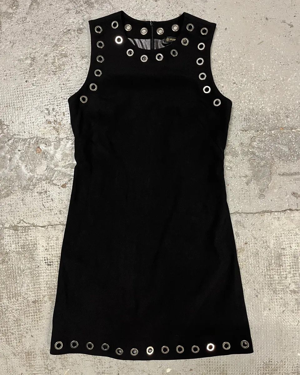 Vintage Plein Sud Studded Black Dress Size S / US 4 / IT 40 - 1 Thumbnail