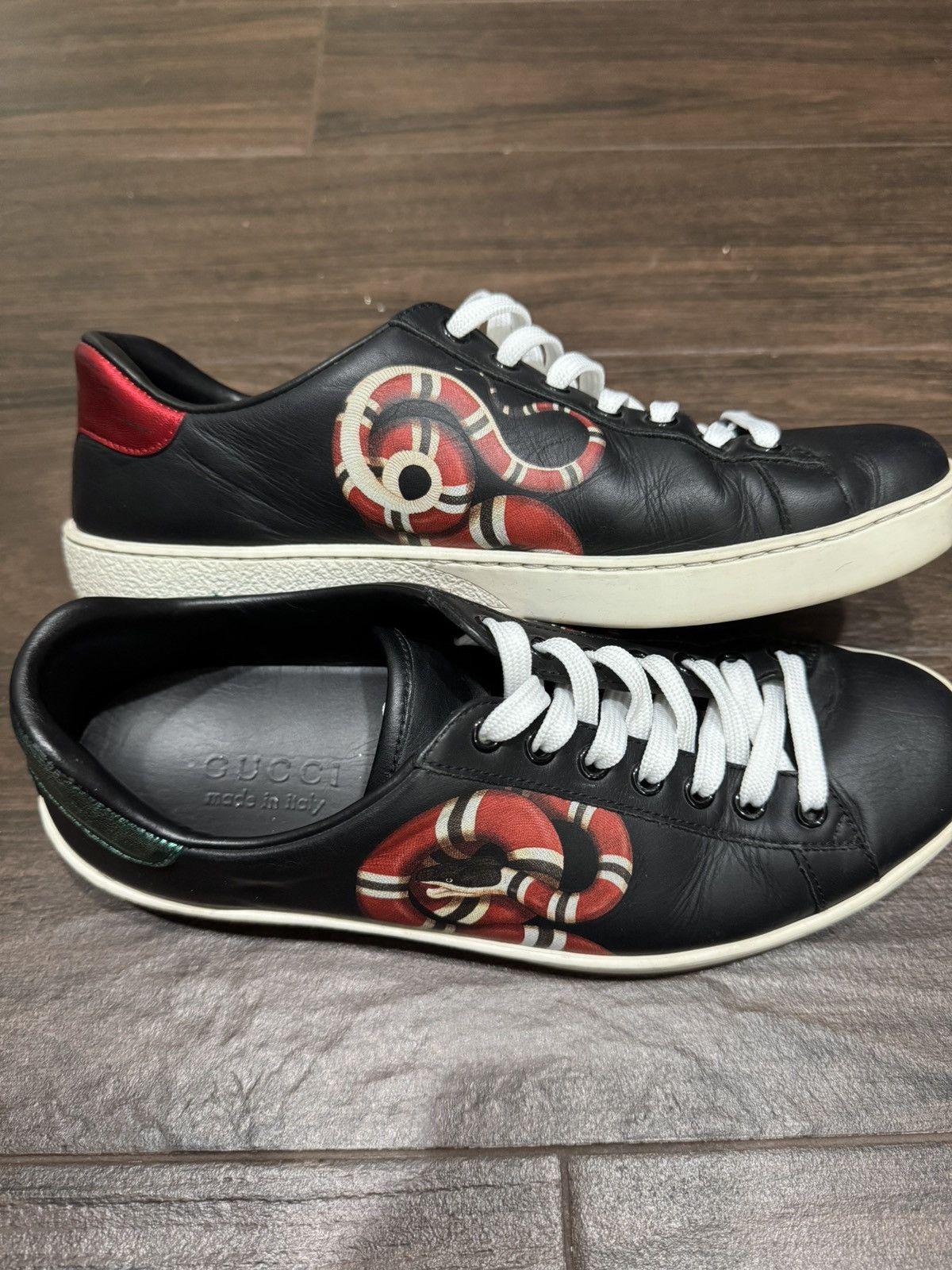 Gucci Gucci Ace Sneakers Size US 7 / EU 40 - 1 Thumbnail