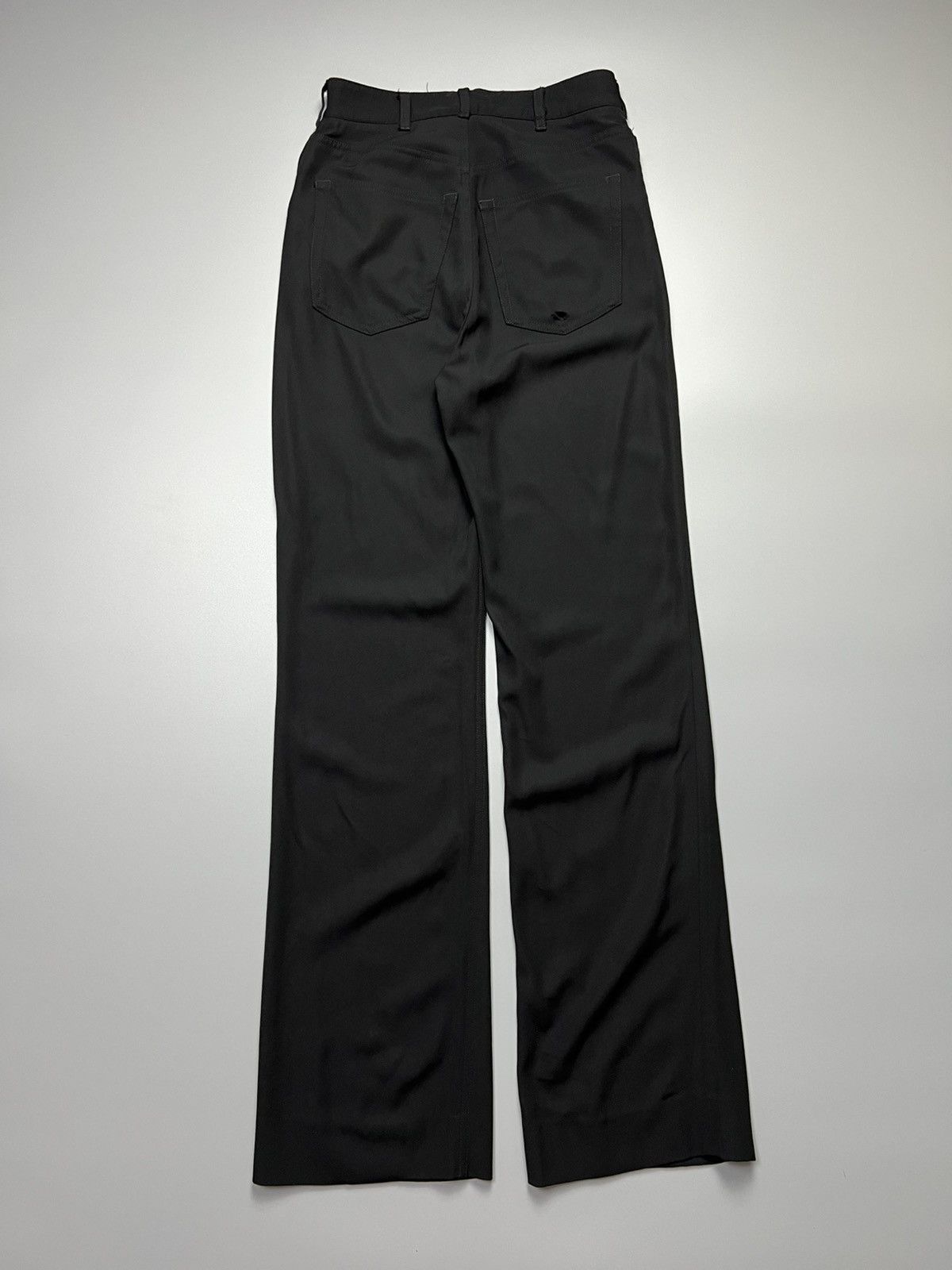 Balenciaga Balenciaga - SS/20 Flared Wool Trousers - Pants Size 26" / US 2 / IT 38 - 5 Thumbnail