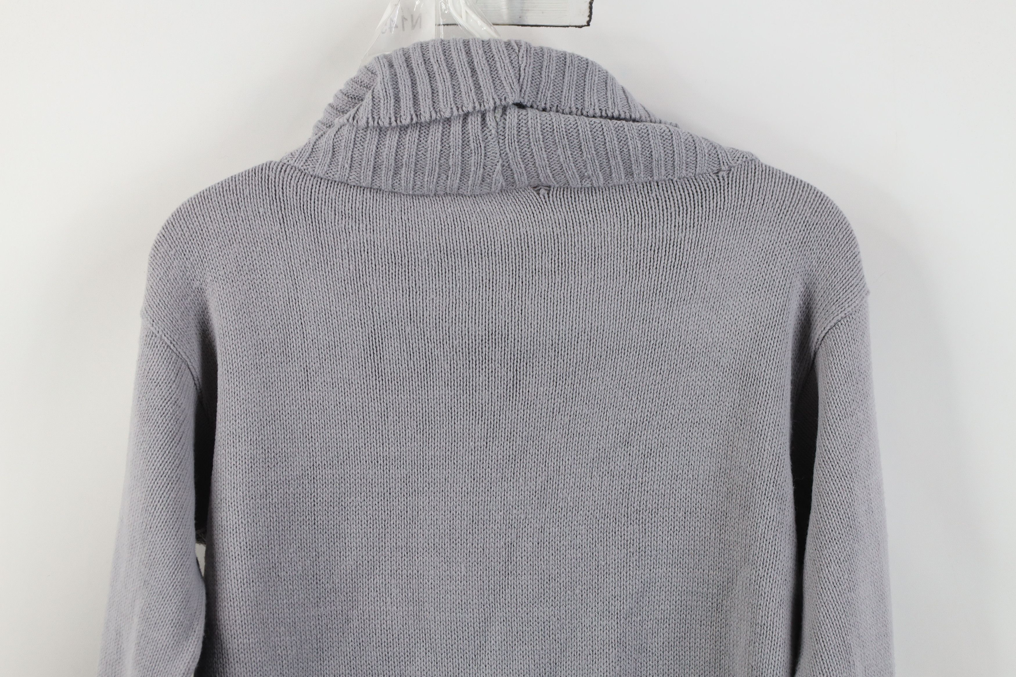 Vintage Vintage 90s Streetwear Babydoll Boxy Turtleneck Sweater USA Size M / US 6-8 / IT 42-44 - 12 Thumbnail