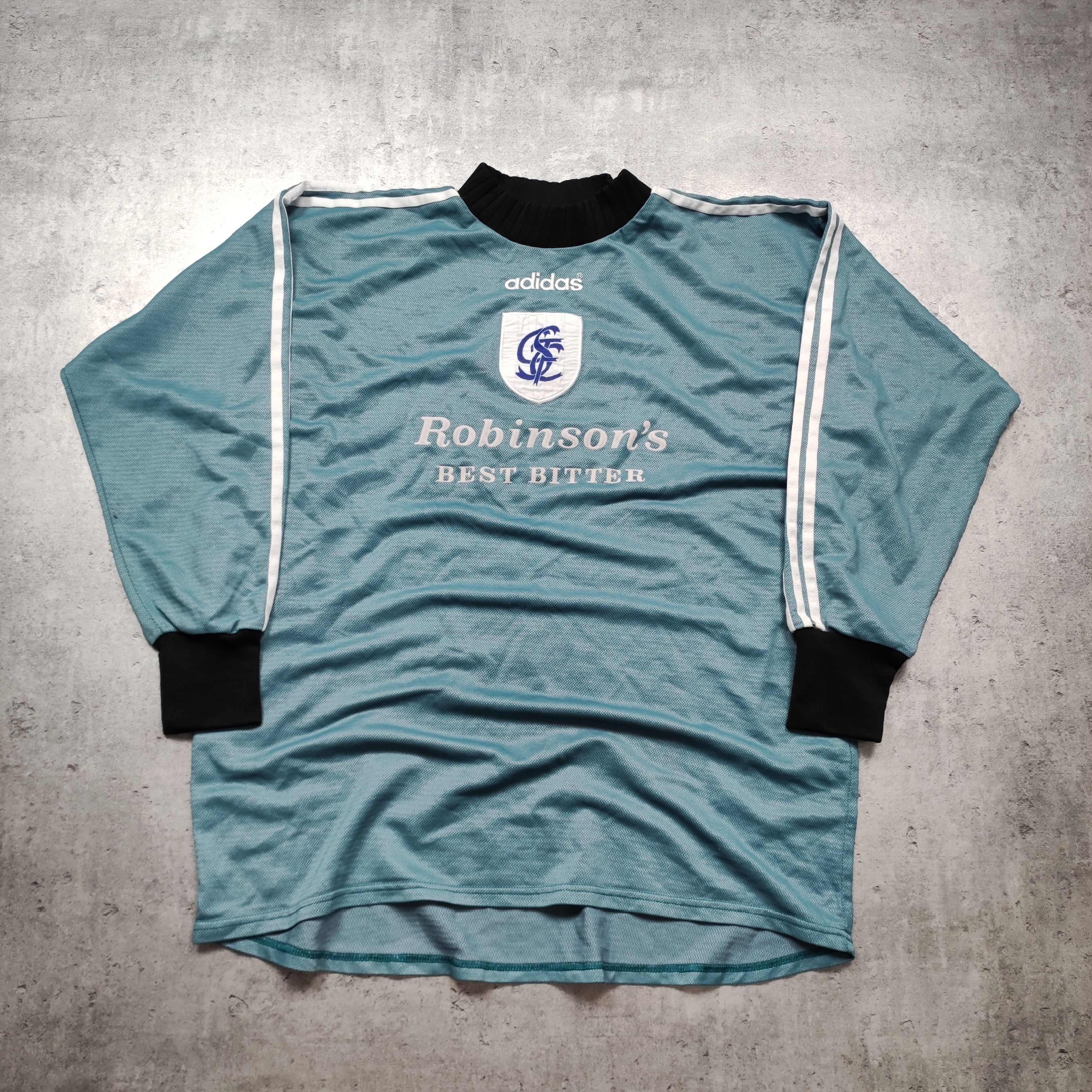 Vintage Vintage Rare Stockport County FC Football GK 1996 Jersey Size US XXL / EU 58 / 5 - 2 Thumbnail