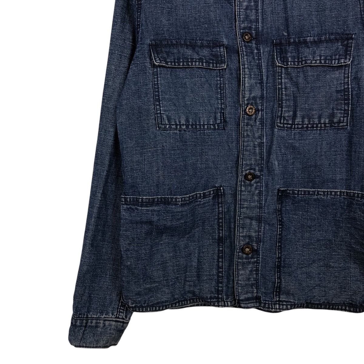 Japanese Brand 📌Vintage Chore Denim Jacket &Denim Blue Issey Miyake Size US S / EU 44-46 / 1 - 5 Thumbnail