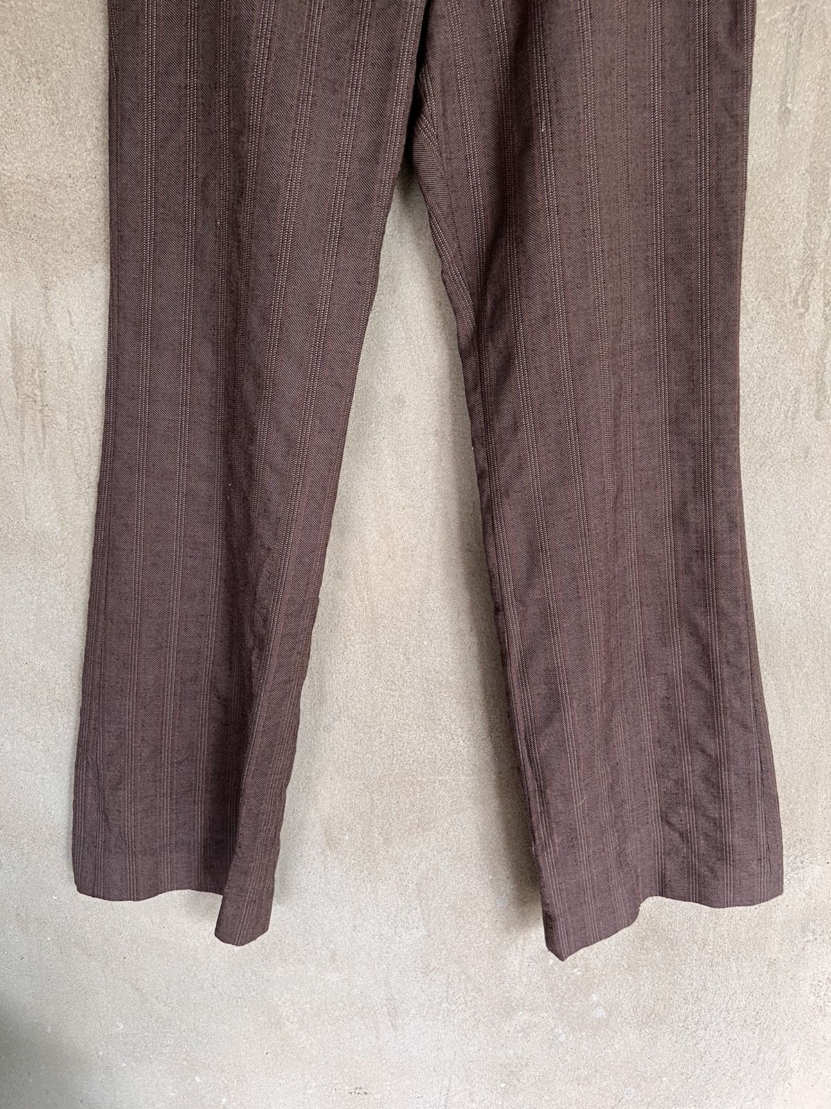 Comme des Garcons Junya Watanabe Commedes Garçons Flare Wool Pant Size 31" - 4 Thumbnail