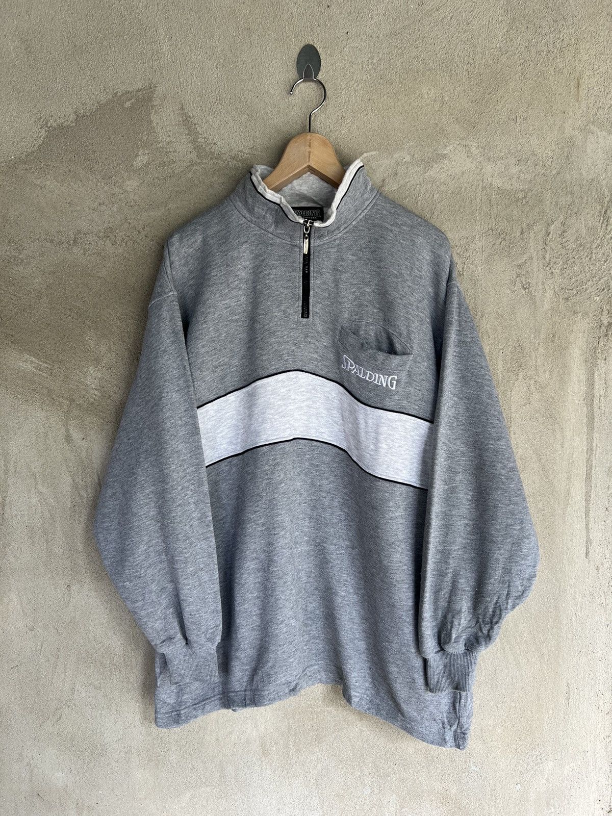 Spalding × Vintage Vintage Spalding Small Logo Sweatshirt Size US L / EU 52-54 / 3 - 2 Thumbnail