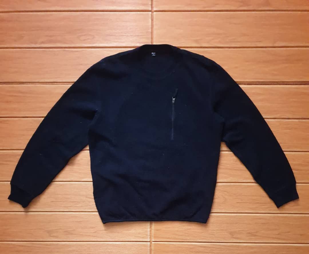Uniqlo Uniqlo Navy blue sweatshirt Size US S / EU 44-46 / 1 - 1 Thumbnail