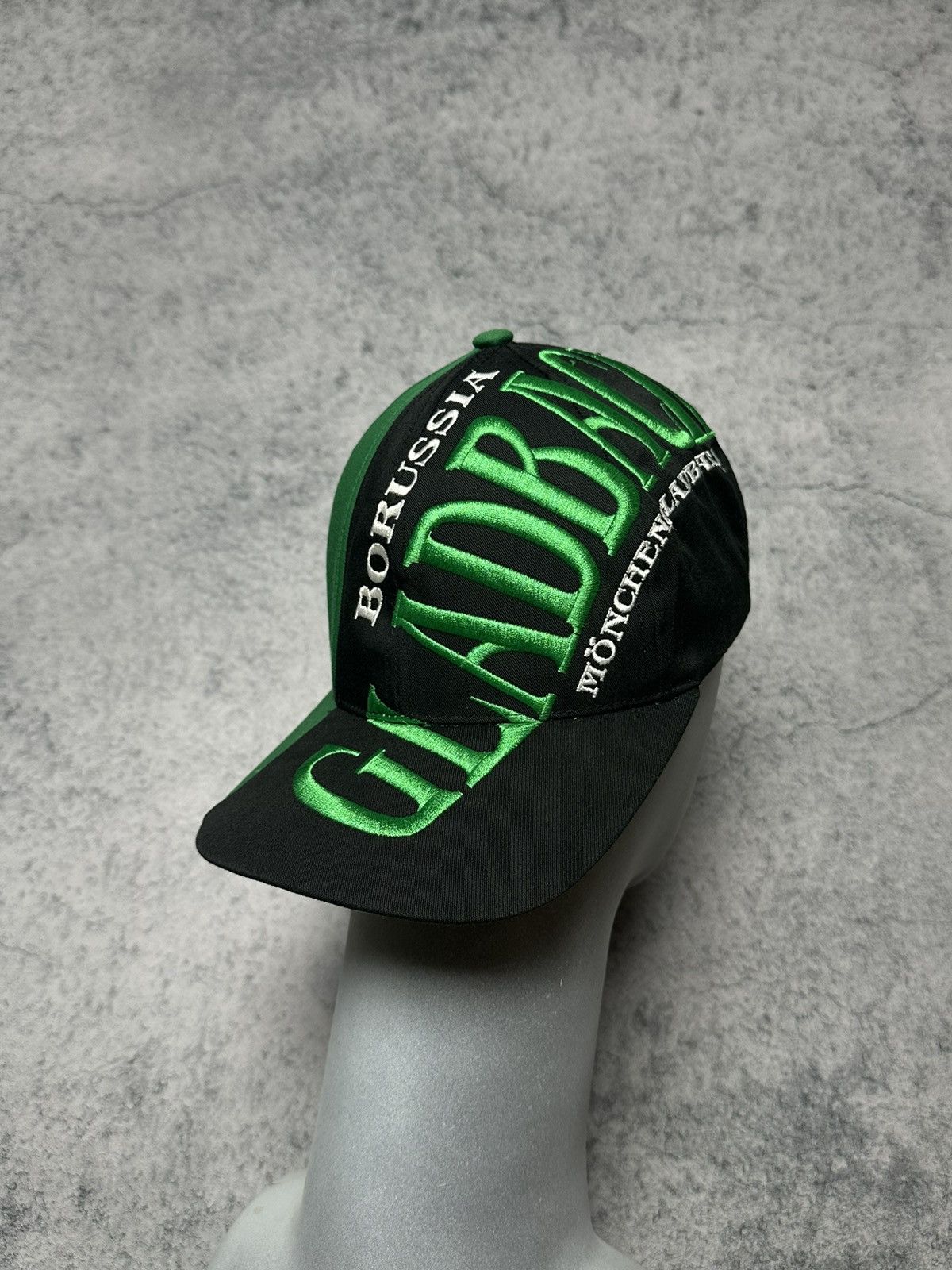 Nutmeg Vintage Borussia Mönchengladbach Nutmeg Soccer Cap Size ONE SIZE - 3 Thumbnail