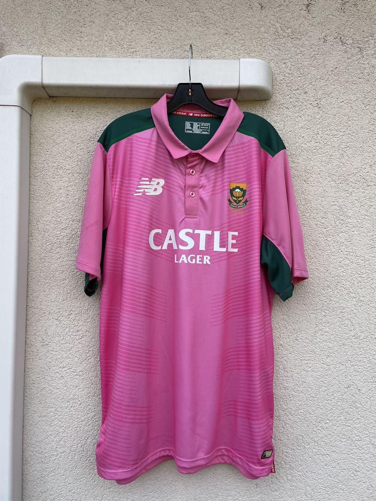 New Balance New Balance South Africa Proteas Jersey Cricket Away Shirt ...