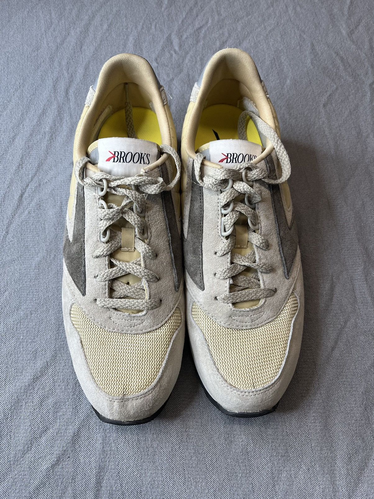 Vintage Vintage 80s/90s Brooks Chariot Suede 3M Running Shoes Sz 11 Size US 11 / EU 44 - 5 Thumbnail
