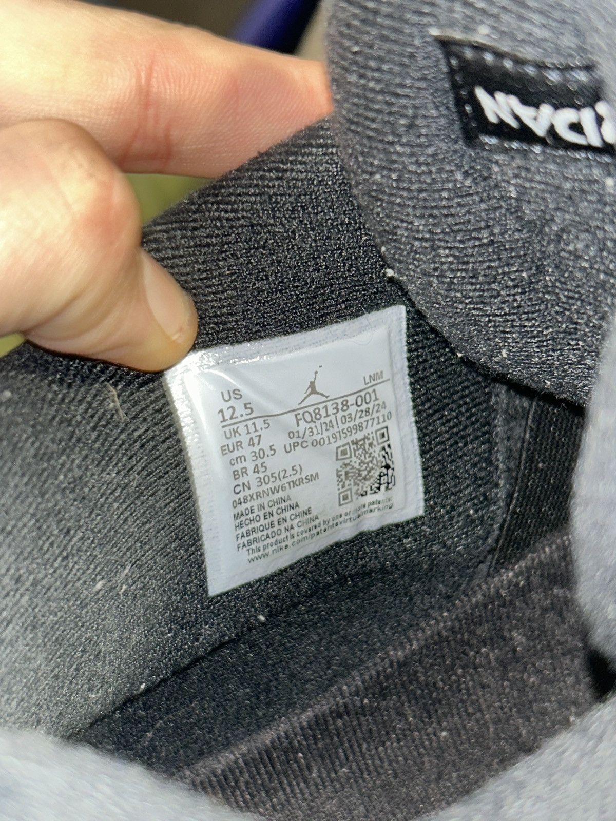 Jordan Brand Jordan 4 White Thunder Size US 12.5 / EU 45-46 - 10 Thumbnail