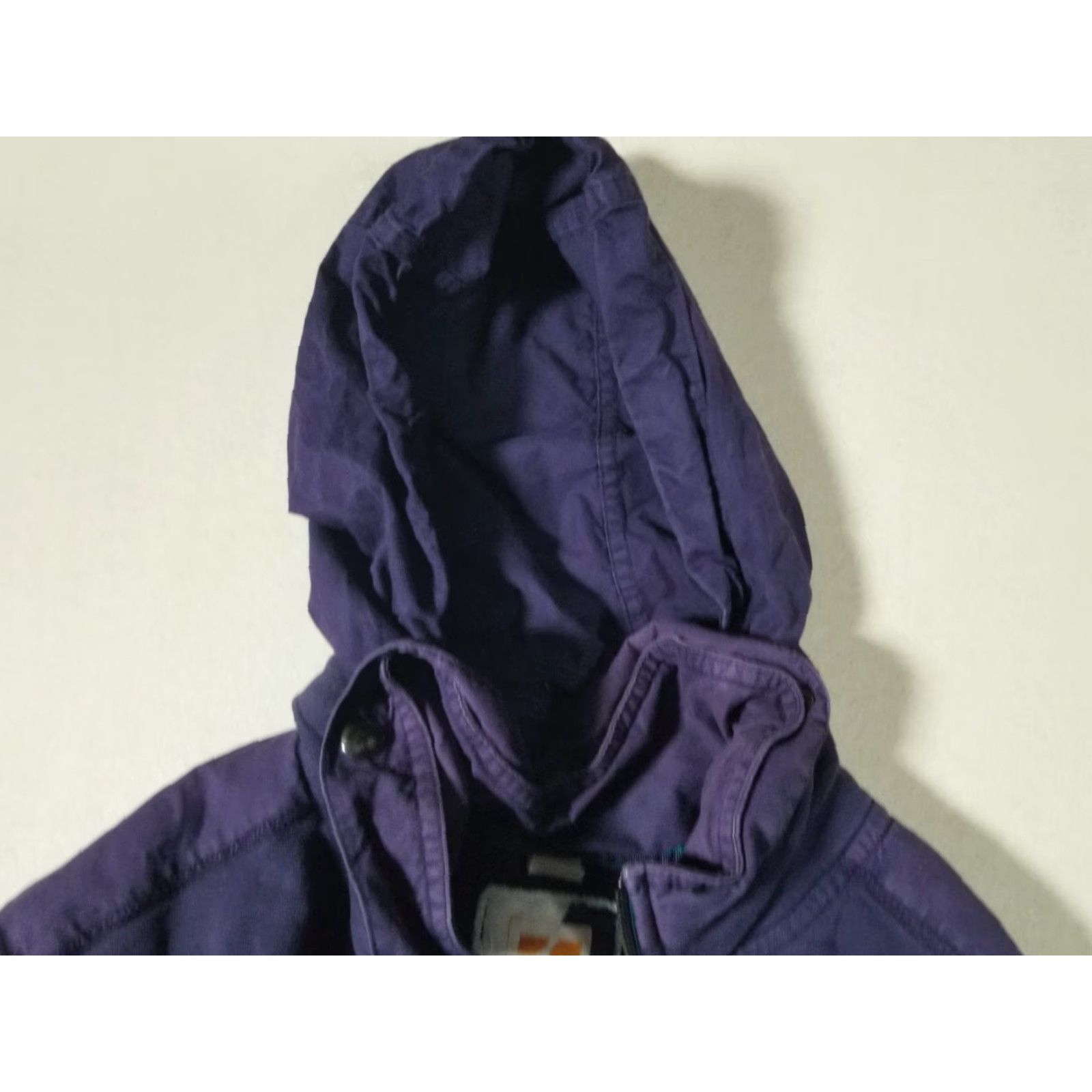 Hugo Boss HUGO BOSS ORANGE Jacket Hooded Bomber Purple Cotton Zip Mid-Length L Men's Regular Size Large See Pics Size US L / EU 52-54 / 3 - 7 Thumbnail