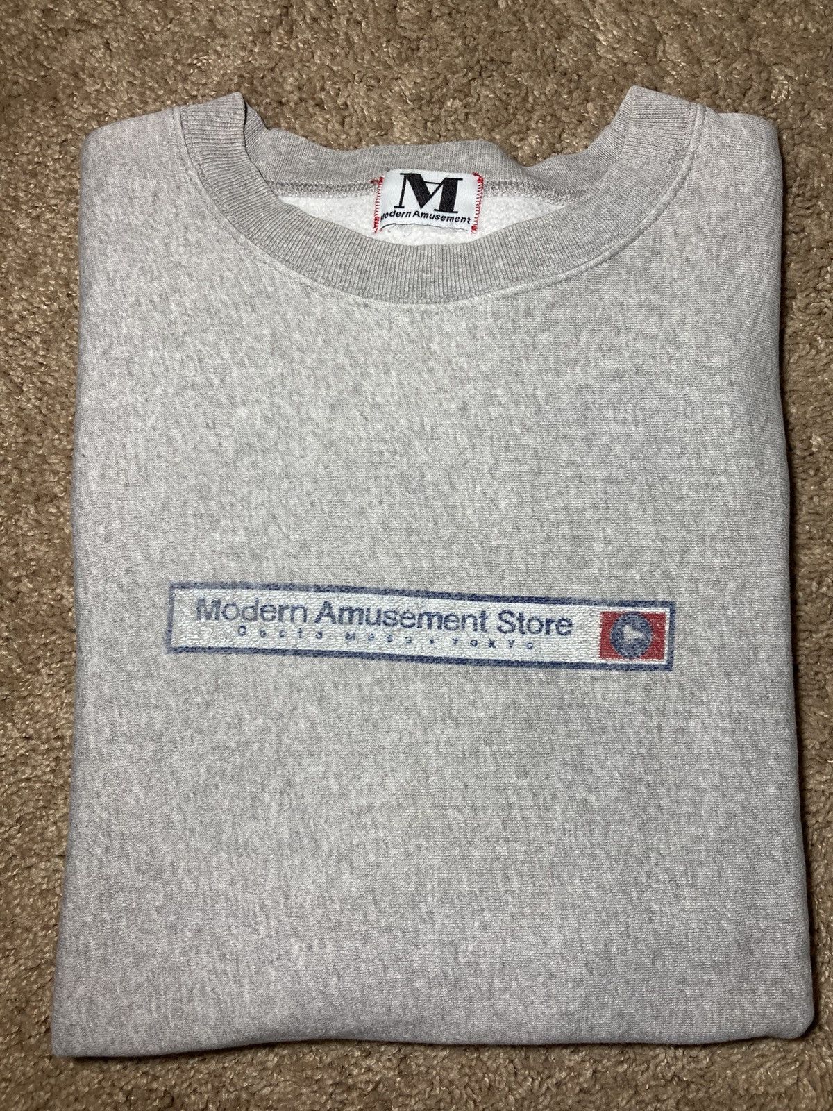 Modern Amusement 2000 Modern Amusement Tokyo Japanese Harajuku Crewneck 2000s Size US M / EU 48-50 / 2 - 1 Thumbnail