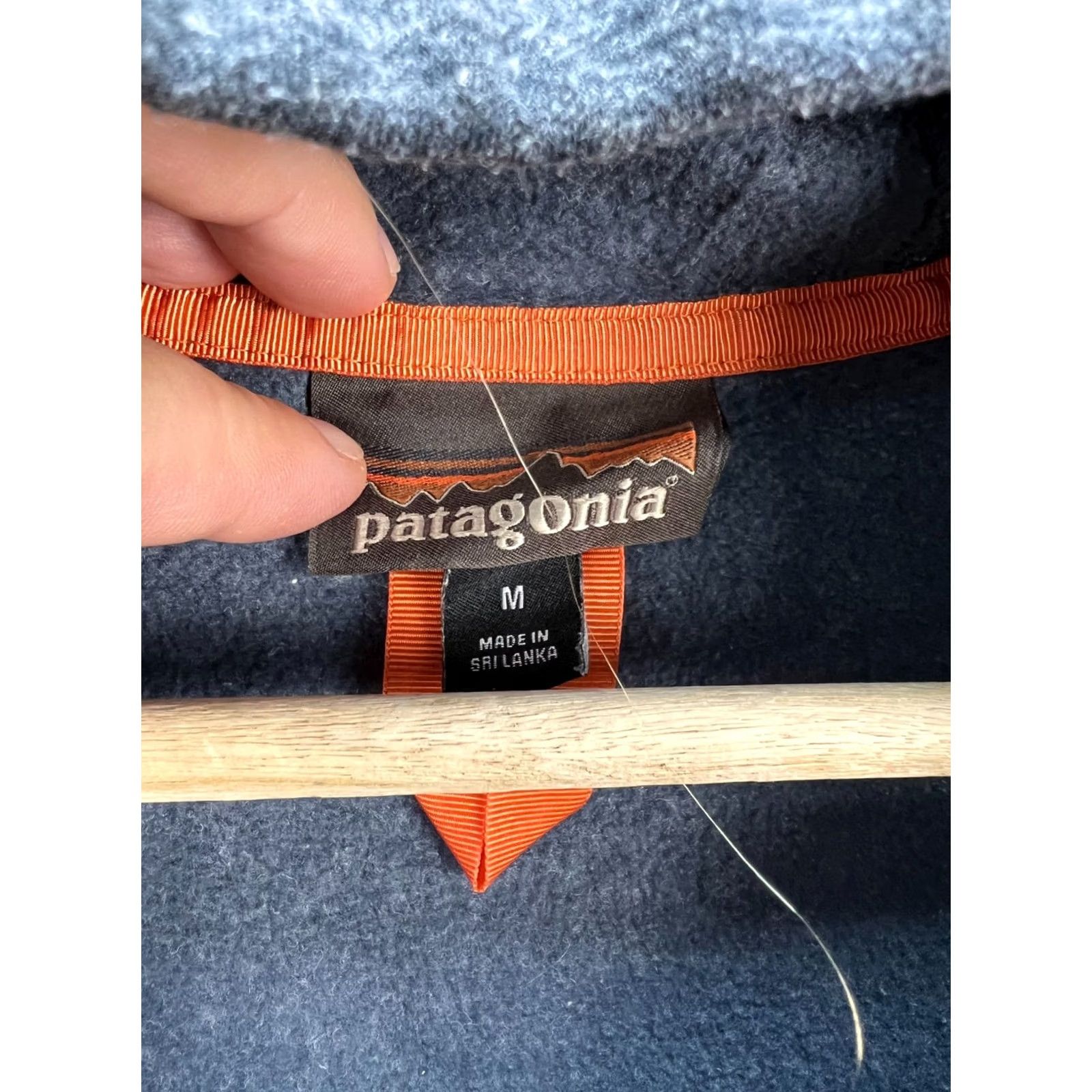 Patagonia VINTAGE Patagonia Hoodie Mens Work Hemp Gray Snap Pullover Size M Size US M / EU 48-50 / 2 - 7 Thumbnail