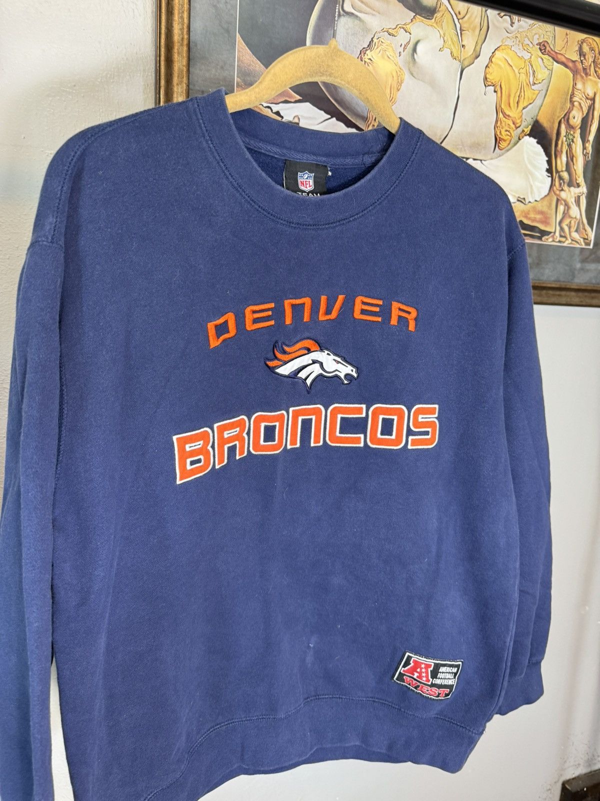 NFL × Vintage Vintage Denver Broncos Sweatshirt Size US L / EU 52-54 / 3 - 2 Thumbnail