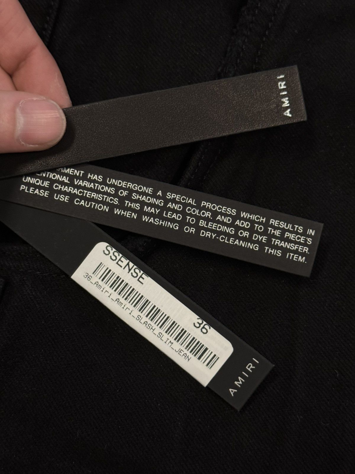 Amiri Amiri Jeans Black Plain Size 36 NEW W/ Tags Size US 36 / EU 52 - 9 Thumbnail