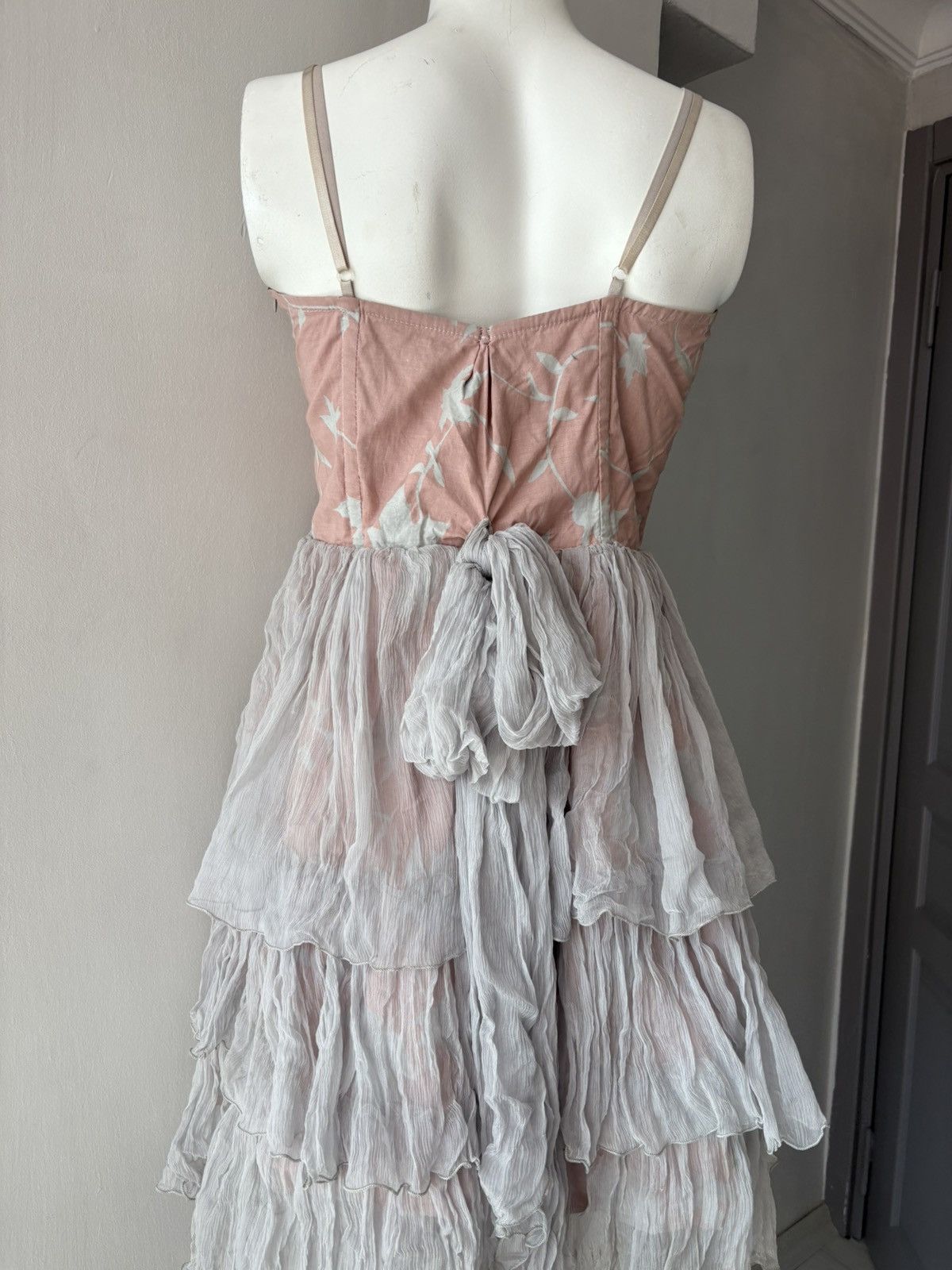 Vintage Jeff Gallano silk dress Size L / US 10 / IT 46 - 19 Thumbnail