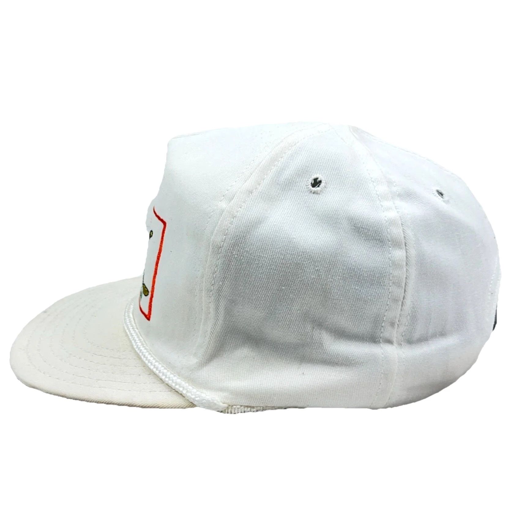 Coal VINTAGE Joy Global Hat Cap Strap Back Coal Mine Mining Miner Rope 80s 90s Golf Size ONE SIZE - 2 Thumbnail