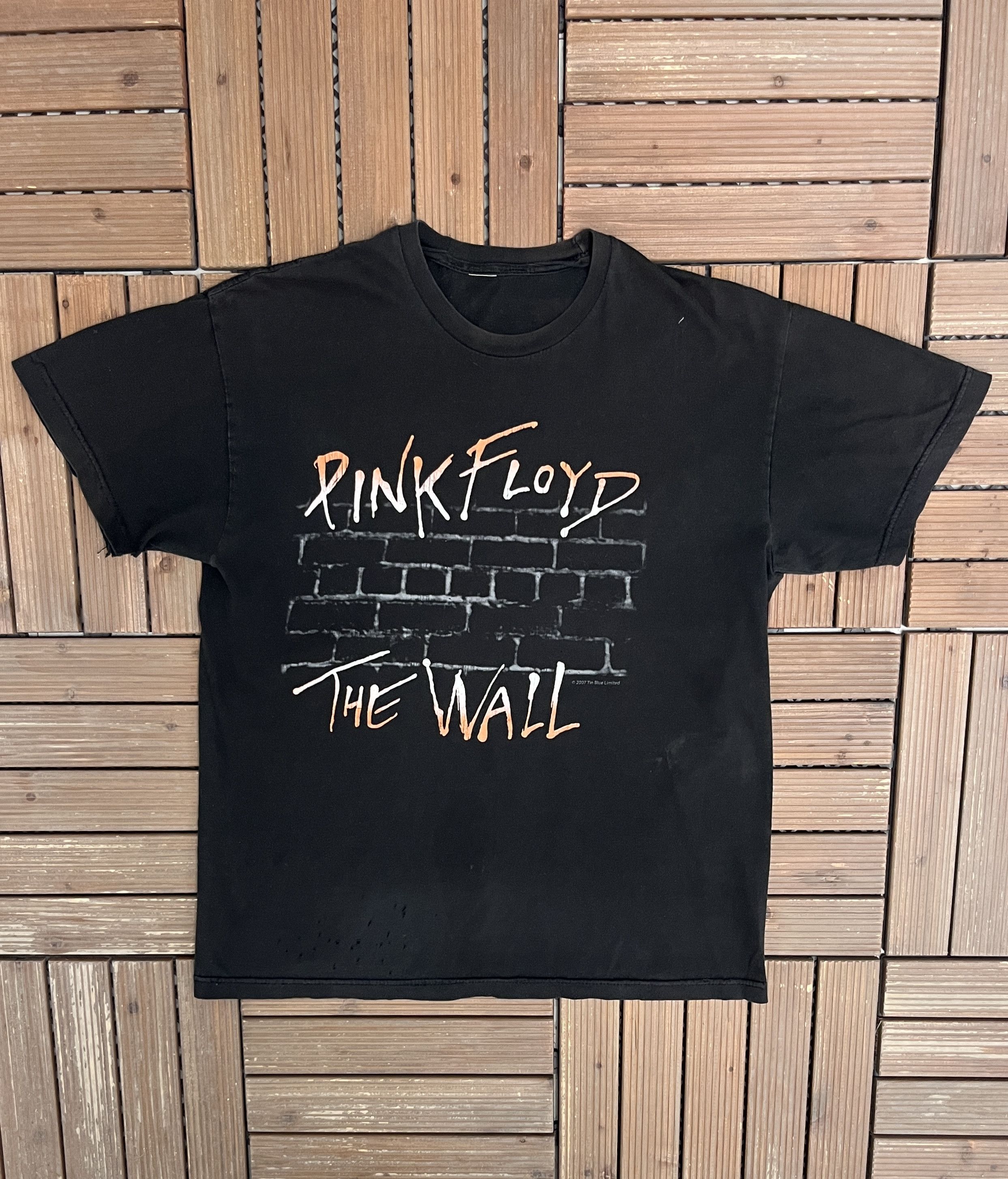 Vintage Pink Floyd The Wall Vintage Rock Black T-Shirt Tee Size US L / EU 52-54 / 3 - 1 Thumbnail