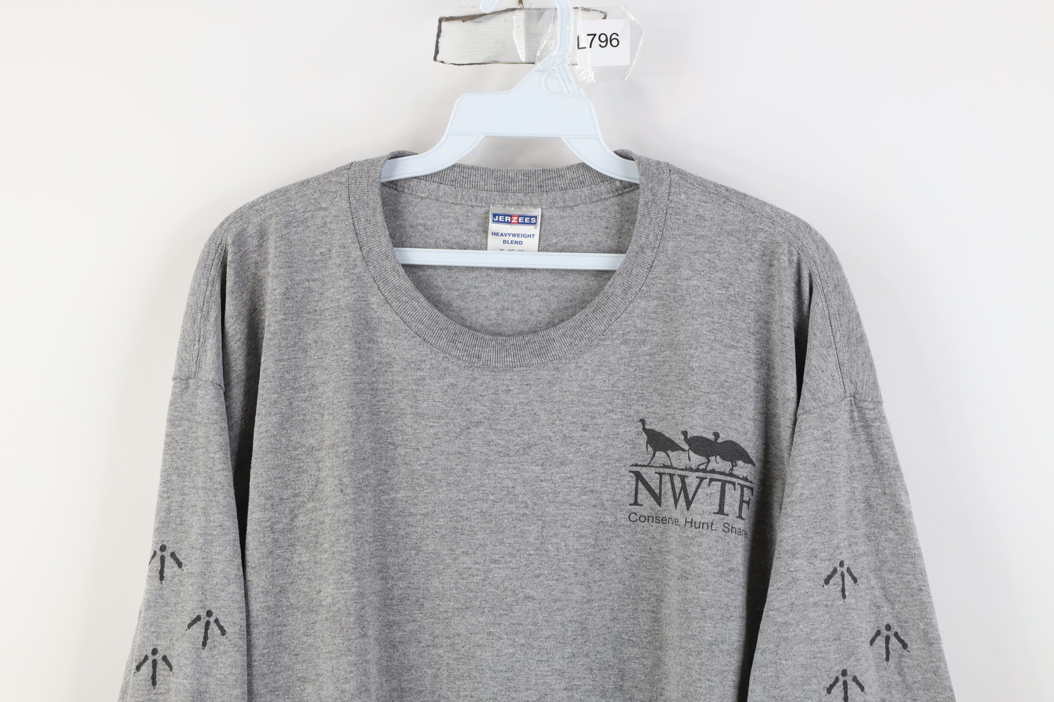 Vintage Vintage NWTF National Wild Turkey Long Sleeve T-Shirt Size US XL / EU 56 / 4 - 2 Thumbnail