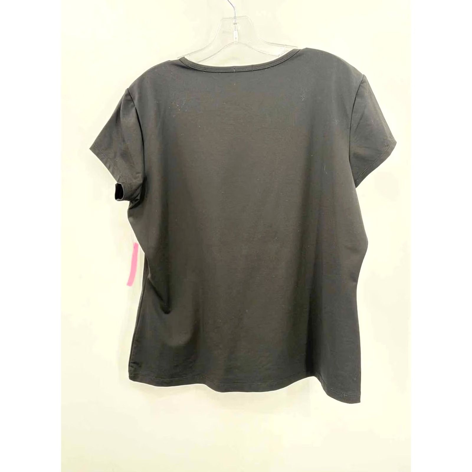 J.McLaughlin J Mclaughlin Black Large T-shirt (Pre-Owned) Size L / US 10 / IT 46 - 2 Thumbnail